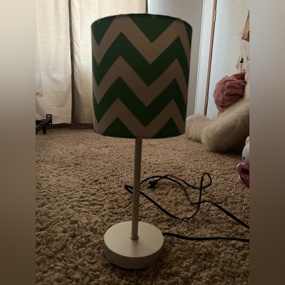 Chevron Side Table Lamp - Picture 2 of 2
